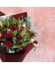 25 Red Roses and Lilies